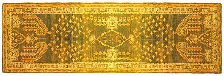 Item# 31108 Oushak 12' 2" x 3' 1"